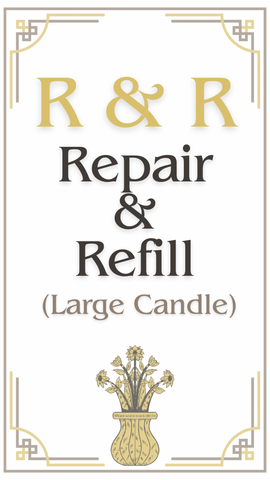 Large Candle Repair and Refill