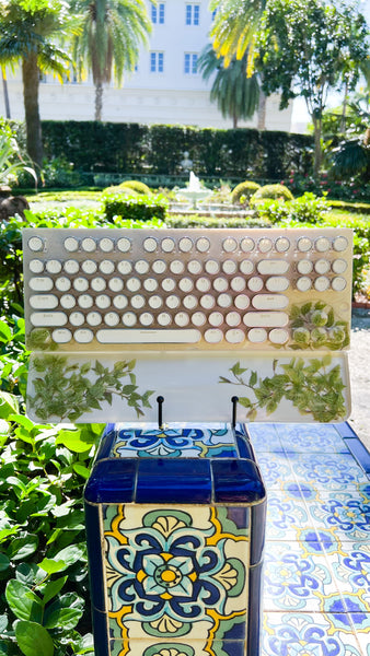 Real Leaf Keyboard and Wrist Rest Set(Made to Order!) :