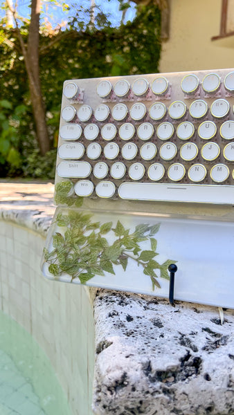 Real Leaf Keyboard and Wrist Rest Set(Made to Order!) :