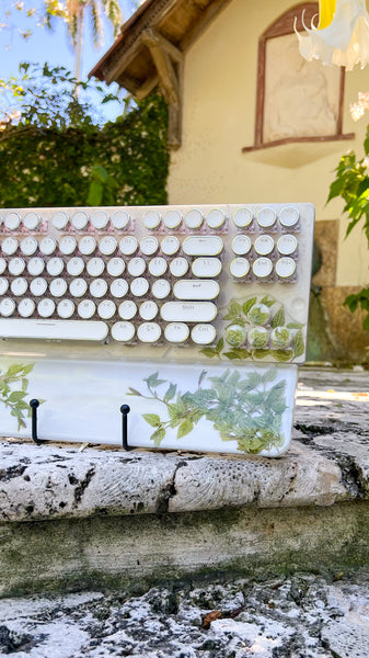 Real Leaf Keyboard and Wrist Rest Set(Made to Order!) :