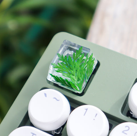 Real Leaf esc Keycap