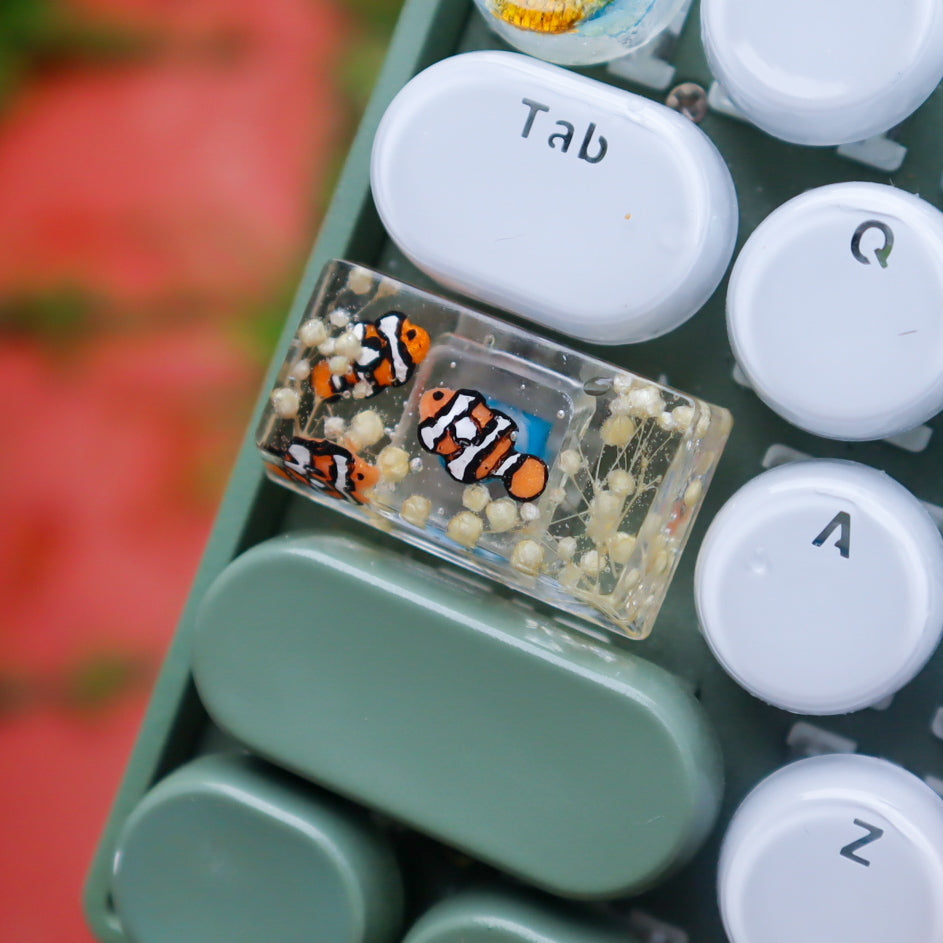 Clown Fish Caps Lock Keycap