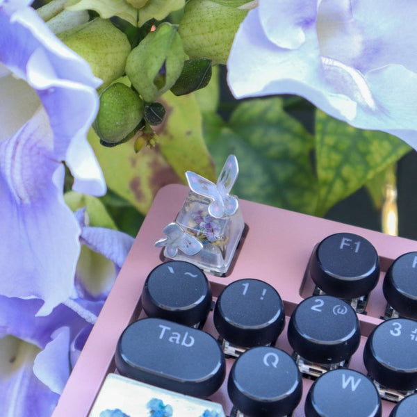 Silver Butterfly Esc Key