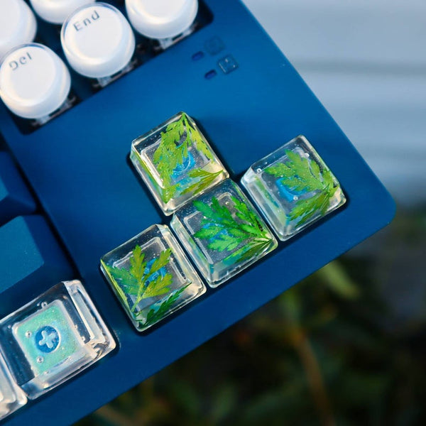 Real Leaf Arrow Keycap Set