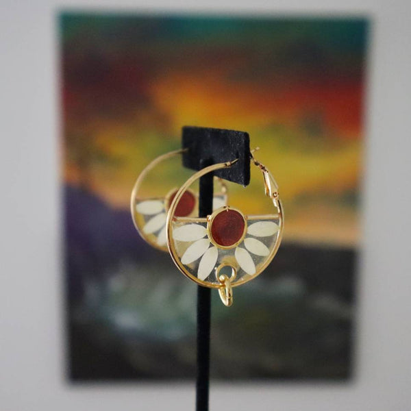 Unique Hoops-"Phoenix"