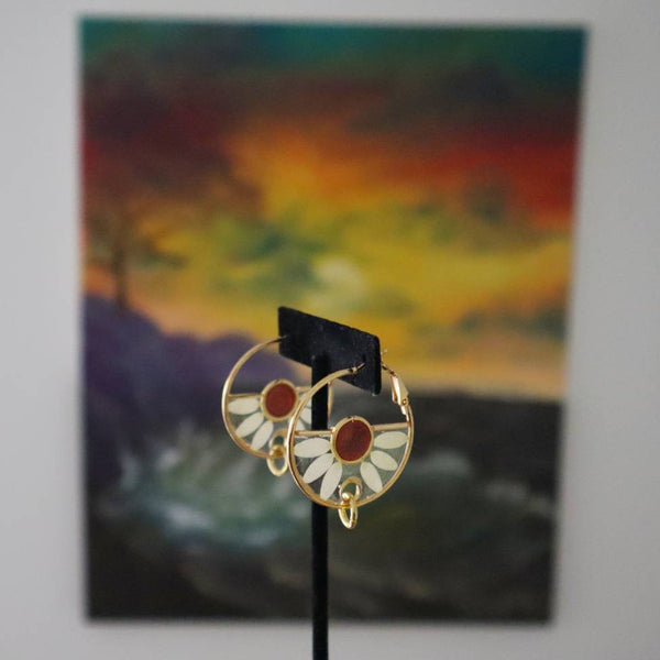 Unique Hoops-"Phoenix"