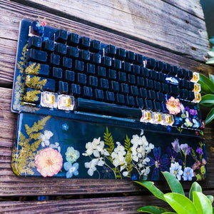 Keyboard and wrist rest set with Butterfly esc (Ready to Ship!) :