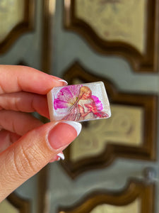 Real Flower and Fairy Caps lock Keycap (Ready to Ship!)